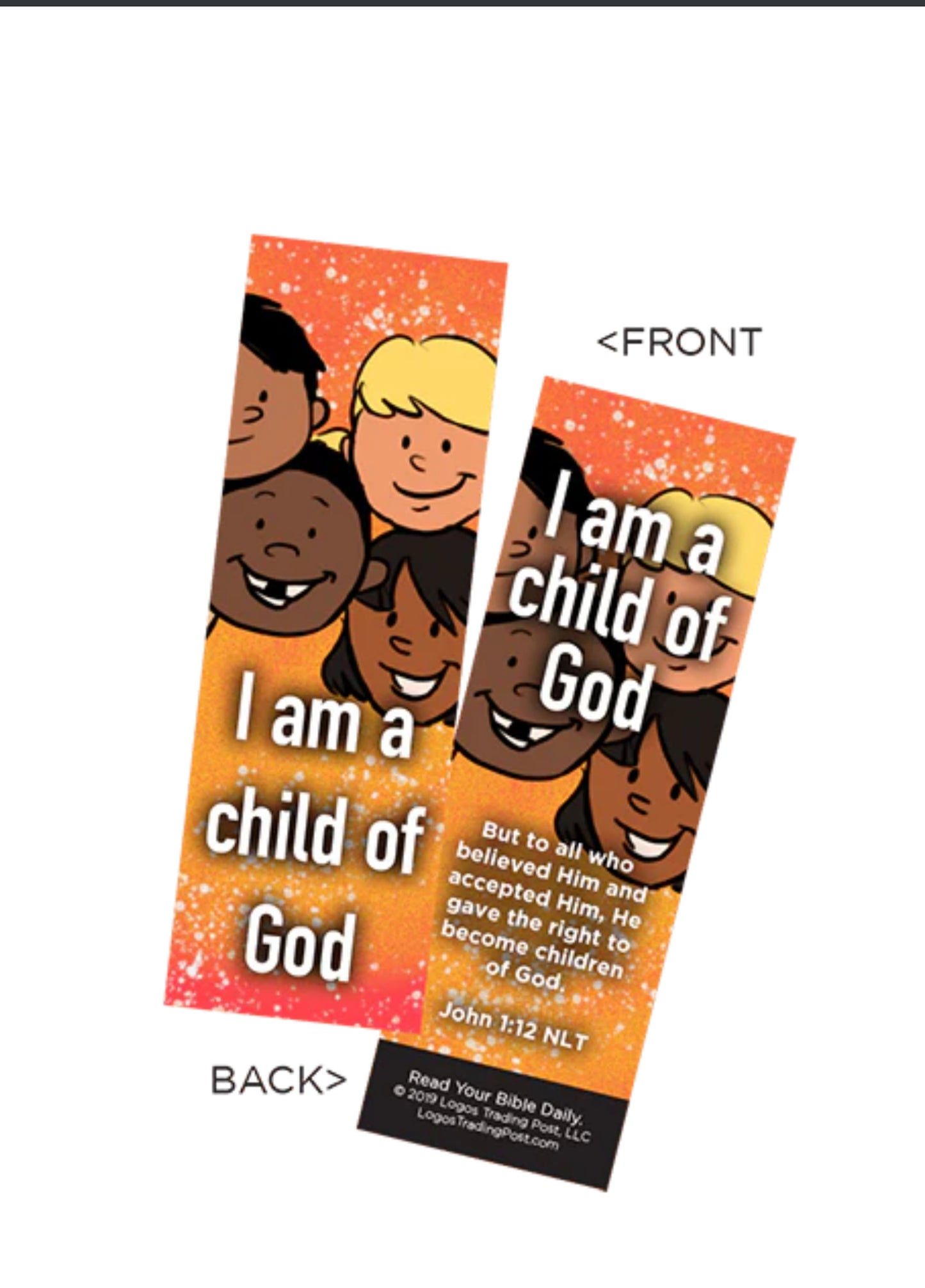 Kids book mark 2" x 6"