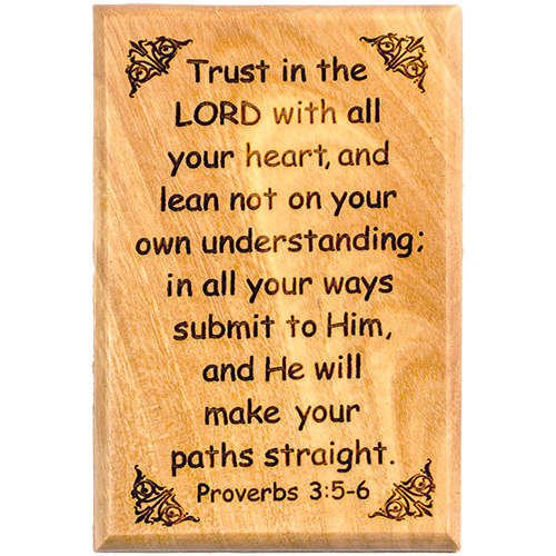 FAITH MAGNET PROVERBS 3:5-6