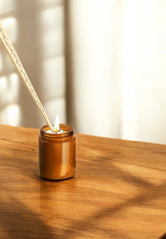 Set de Apaga Velas con cortador / Candle Wick Trimmer
