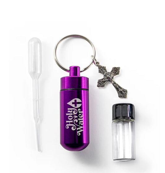 HOLY WATER BOTTLE KEYCHAIN